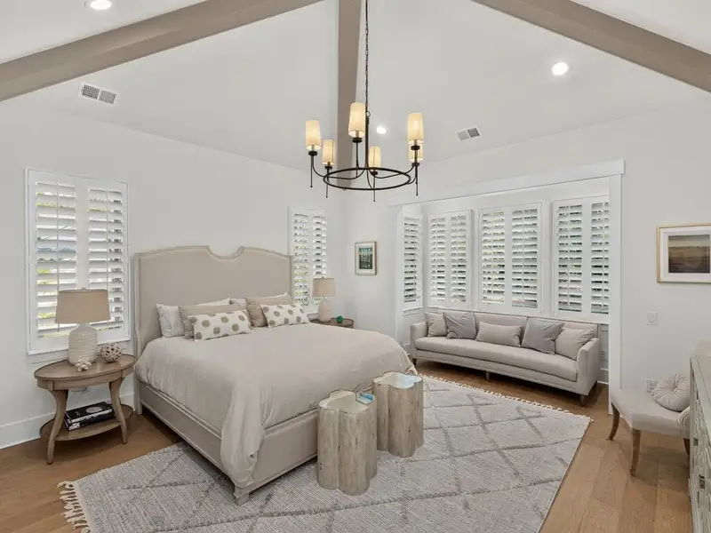 Representative furnished interior of a home built from the Montecito Ranch by Classica Homes in Riverchase Estates, Lancaster (Image 28).