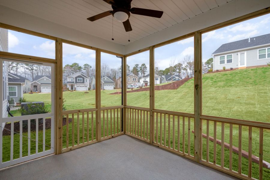 Representative exterior details of a home built from the Getty by Mattamy Homes in Magnolia Park, Garner (Image 3).