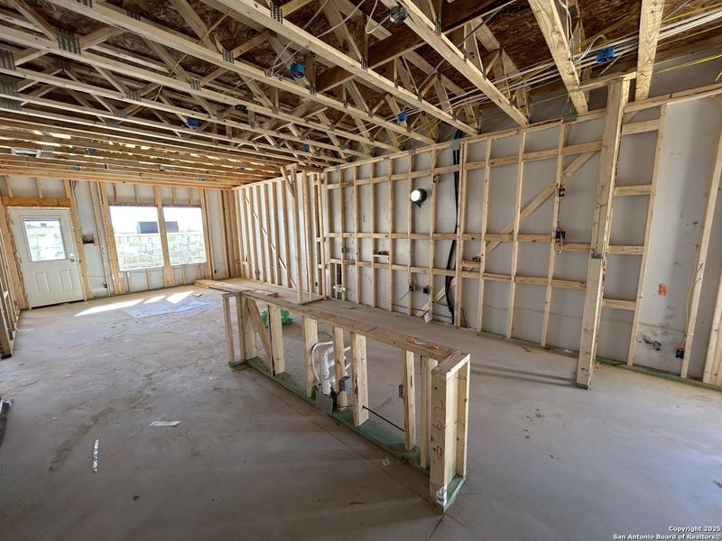 In-progress construction of a new home in Meadows at Hennersby Hollow 40's, San Antonio, TX (Image 14). In-progress construction of a new home in Meadows at Hennersby Hollow 40's, San Antonio, TX (Image 14).