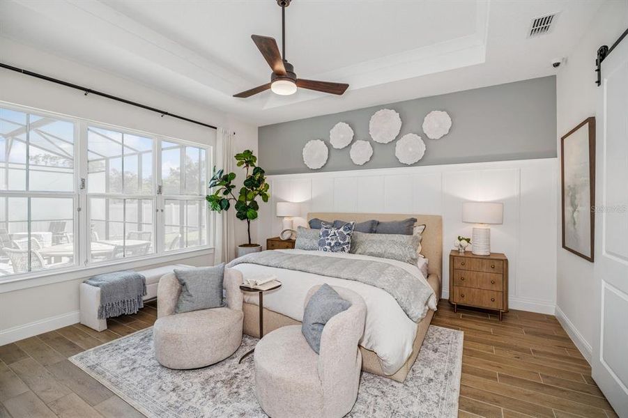 Furnished interior view inside a new home in Eden Preserve, Altamonte Springs (Image 15).