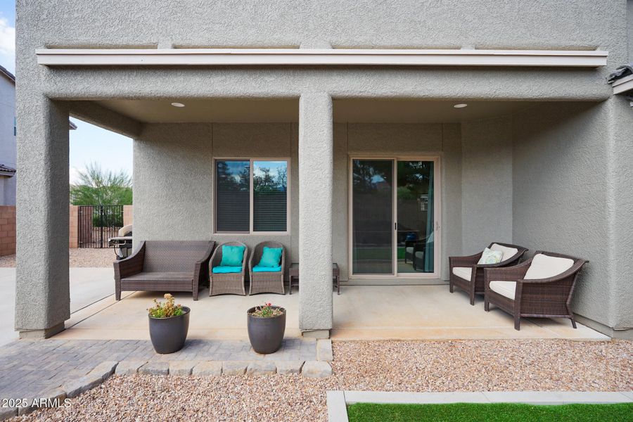 Covered Back Patio Covered Back Patio