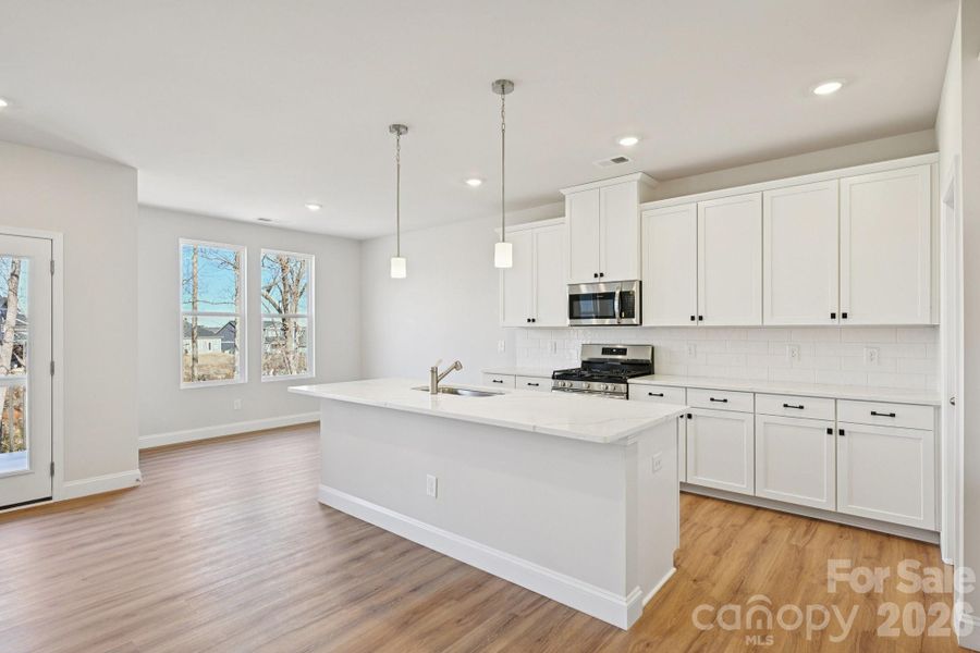 Furnished interior view inside a new home in , Cramerton (Image 7).