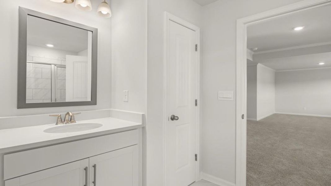 Furnished interior view inside a new home in Hamptons at Riverwood East, Dallas (Image 10). Furnished interior view inside a new home in Hamptons at Riverwood East, Dallas (Image 10).