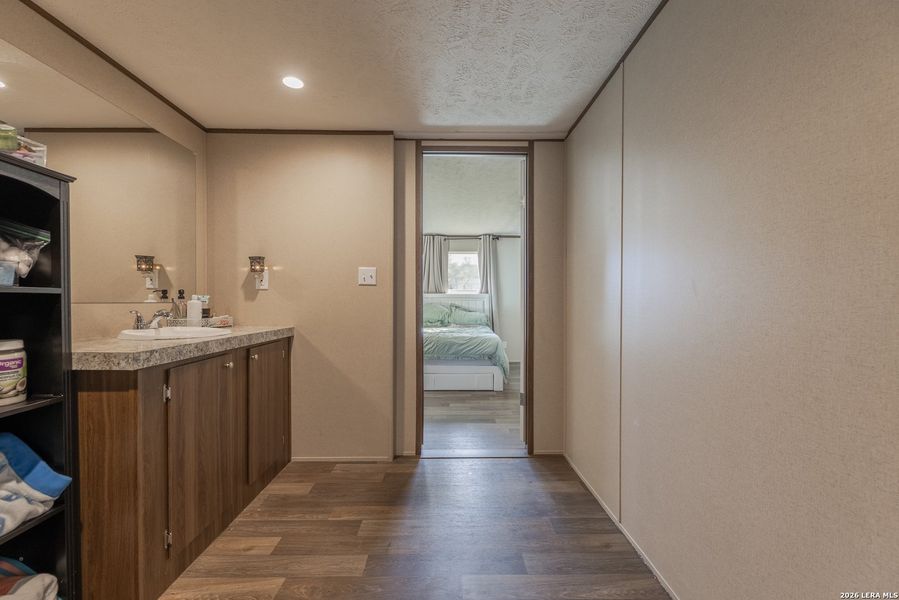 Furnished interior view inside a new home in , Elmendorf (Image 10).