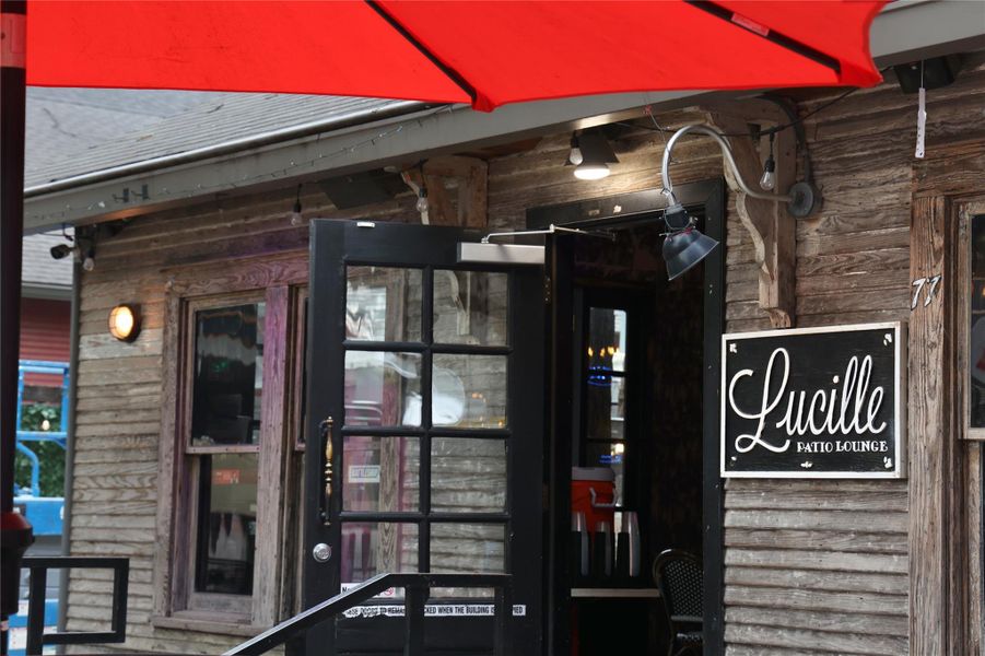 Grab a drink at Lucille's.