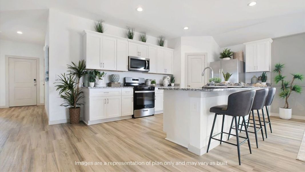 Furnished interior view inside a new home in Terra Vista, Lubbock (Image 9).