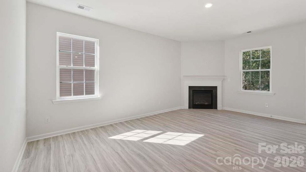Spacious, unfurnished interior of a new home in Cline Village, Conover (Image 12). Spacious, unfurnished interior of a new home in Cline Village, Conover (Image 12).