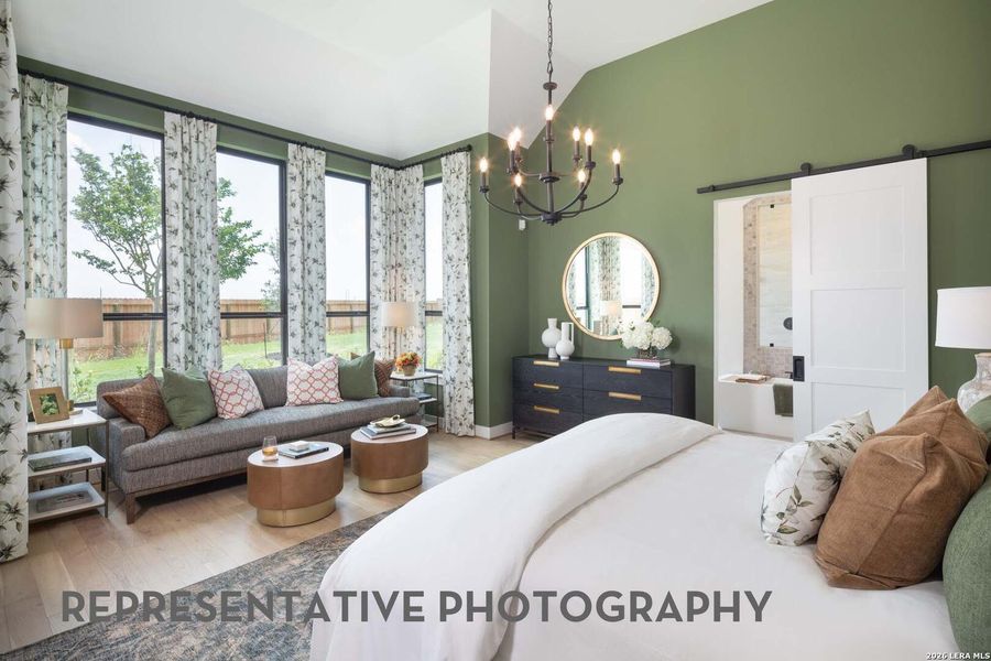 Furnished interior view inside a new home in Mayfair, New Braunfels (Image 11).