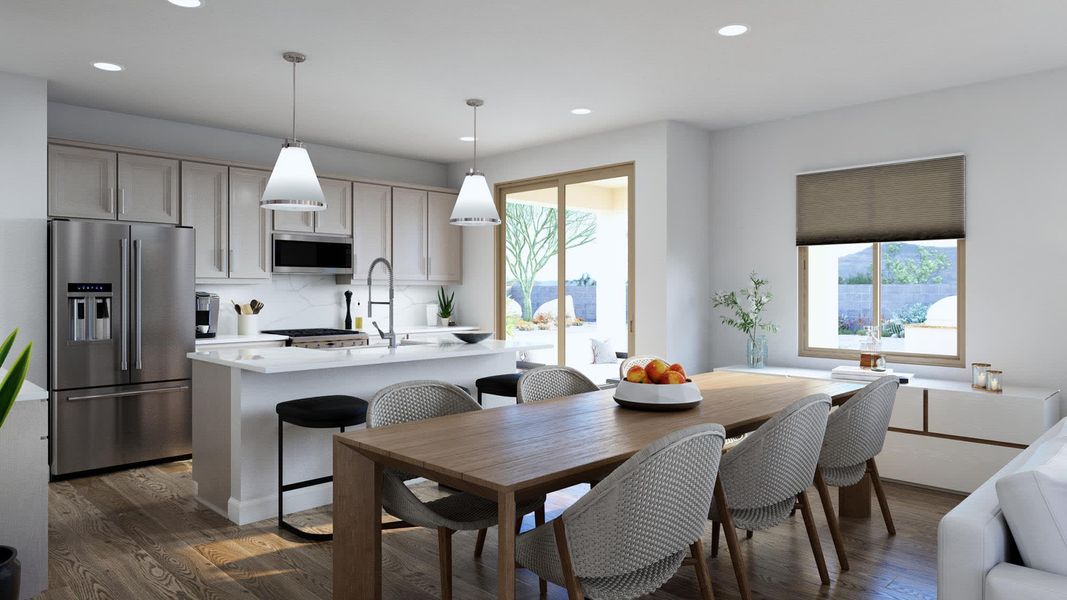 Dining Room | Cara | Mandarin at Citrus Park | New Homes in Goodyear, AZ | Landsea Homes