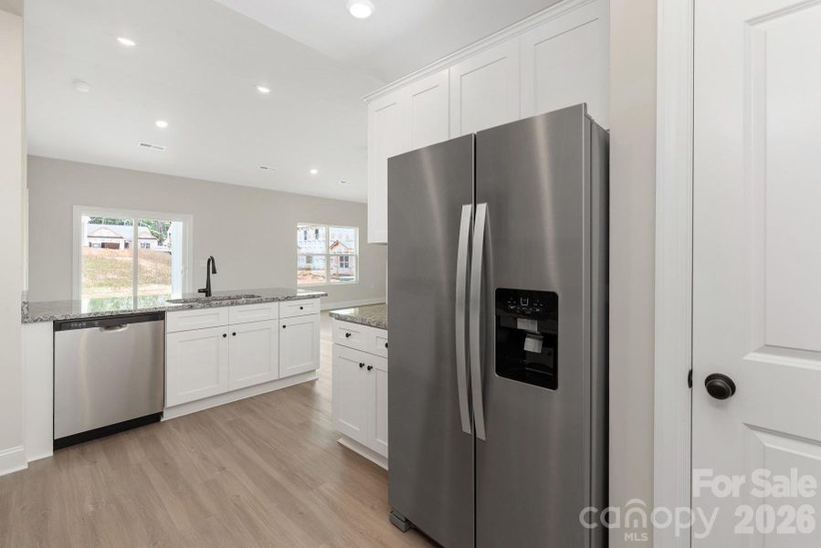 Furnished interior view inside a new home in Willow Estates, Shelby (Image 6).