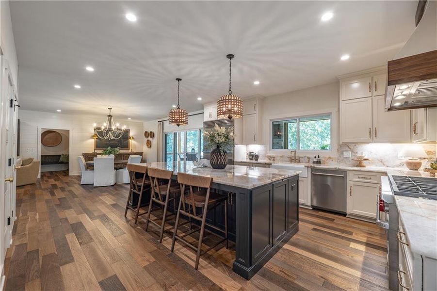 Furnished interior view inside a new home in , Canton (Image 22).