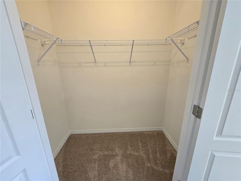 Bedroom 3 walk in closet