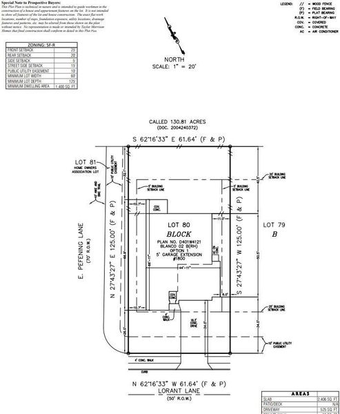 Plot Plan