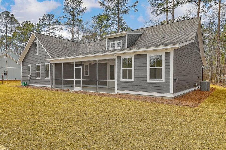 Exterior details and patio area of a home in , Ridgeville (Image 12). Exterior details and patio area of a home in , Ridgeville (Image 12).