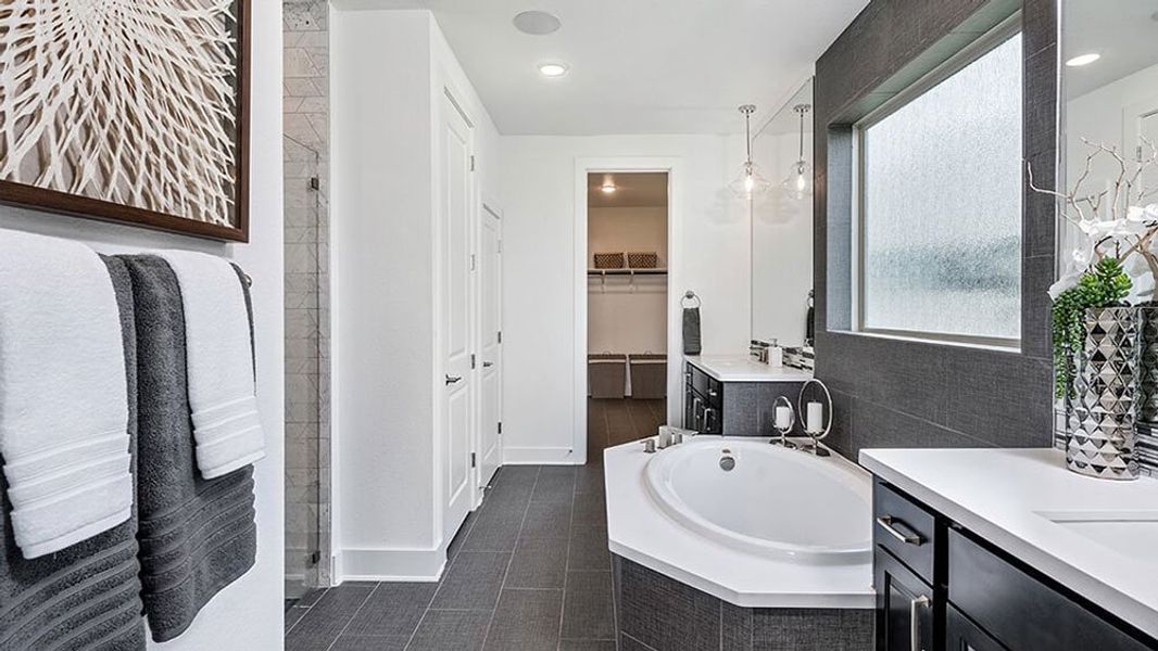 Representative furnished interior of a home built from the Sapphire by Taylor Morrison in Santa Rita Ranch, Liberty Hill (Image 15). Representative furnished interior of a home built from the Sapphire by Taylor Morrison in Santa Rita Ranch, Liberty Hill (Image 15).