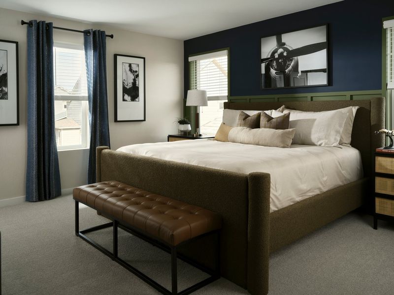 Furnished interior view inside a new home in Barefoot, Firestone (Image 3).