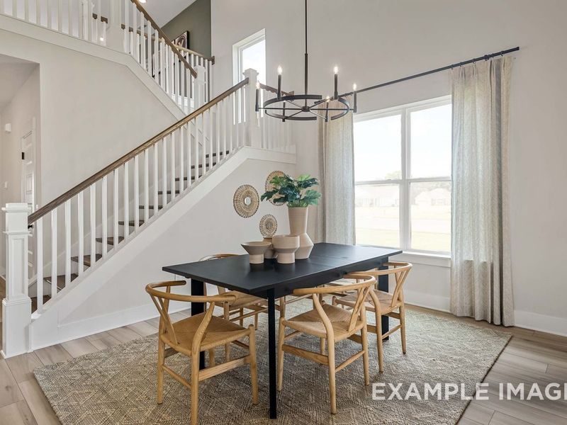 Furnished interior view inside a new home in Woods Crossing, Gallatin (Image 29).