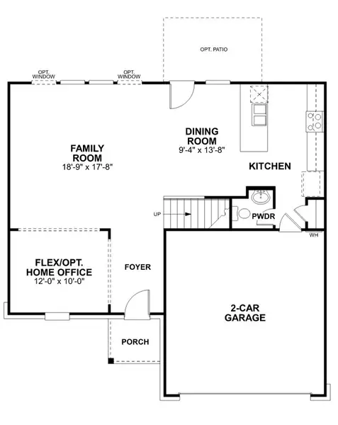 Image 12 representing the Cabot by M/I Homes in Jordan's Ranch, San Antonio, TX.