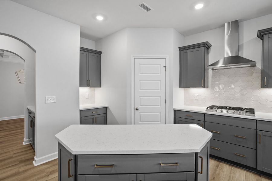 Furnished interior view inside a new home in Sweetbrier, Durham (Image 10).