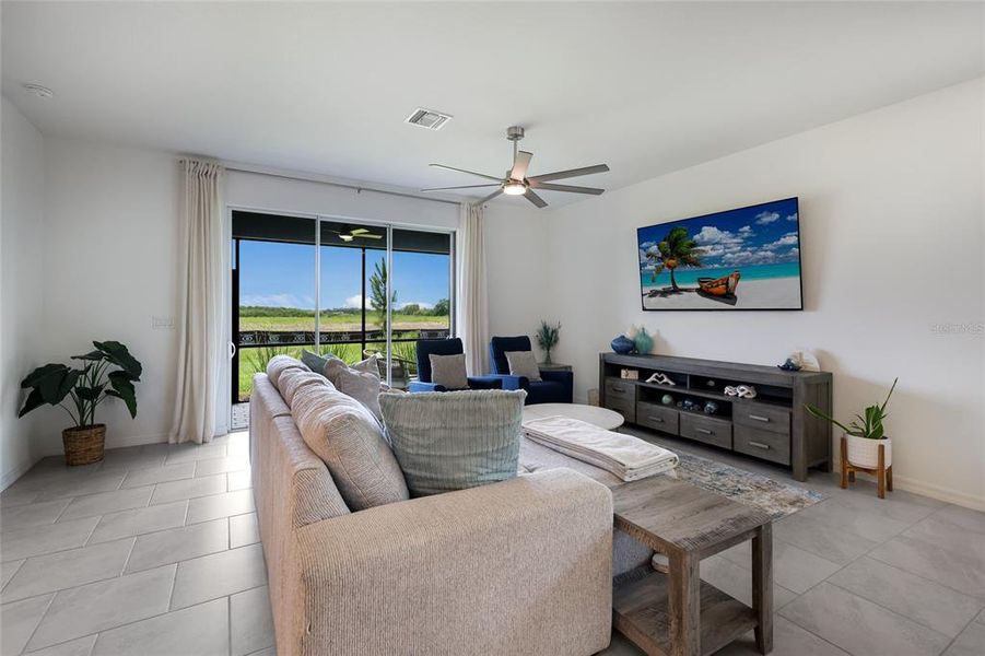 Furnished interior view inside a new home in Rye Ranch, Parrish (Image 29).
