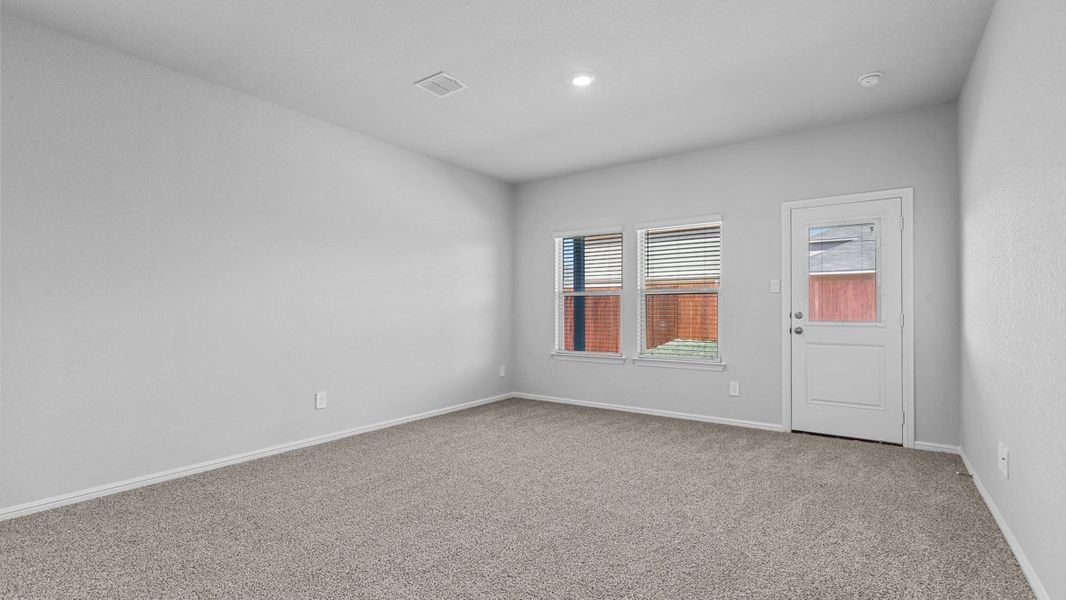 Spacious, unfurnished interior of a new home in Springhill South, Boyd (Image 17). Spacious, unfurnished interior of a new home in Springhill South, Boyd (Image 17).