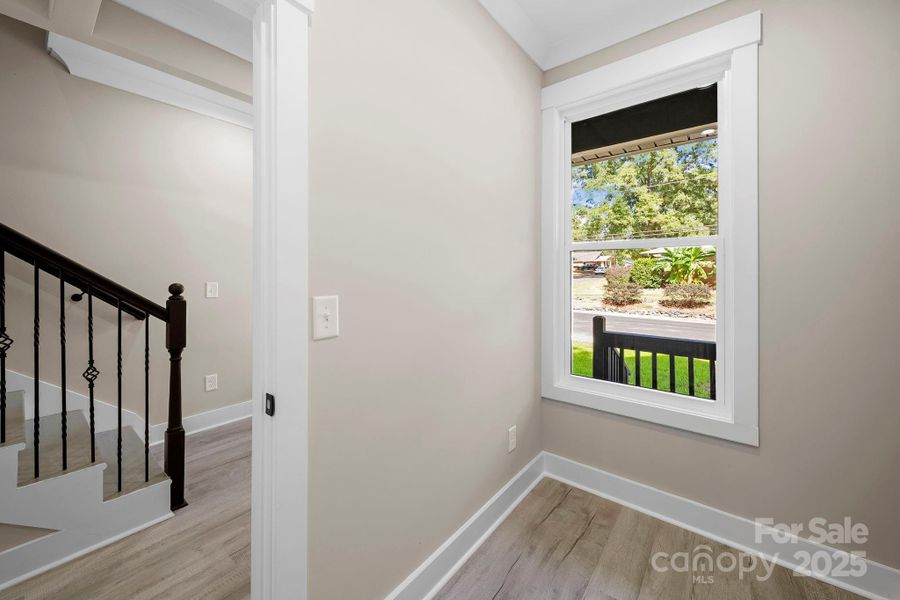 Great space for a mini office or a drop zone Great space for a mini office or a drop zone