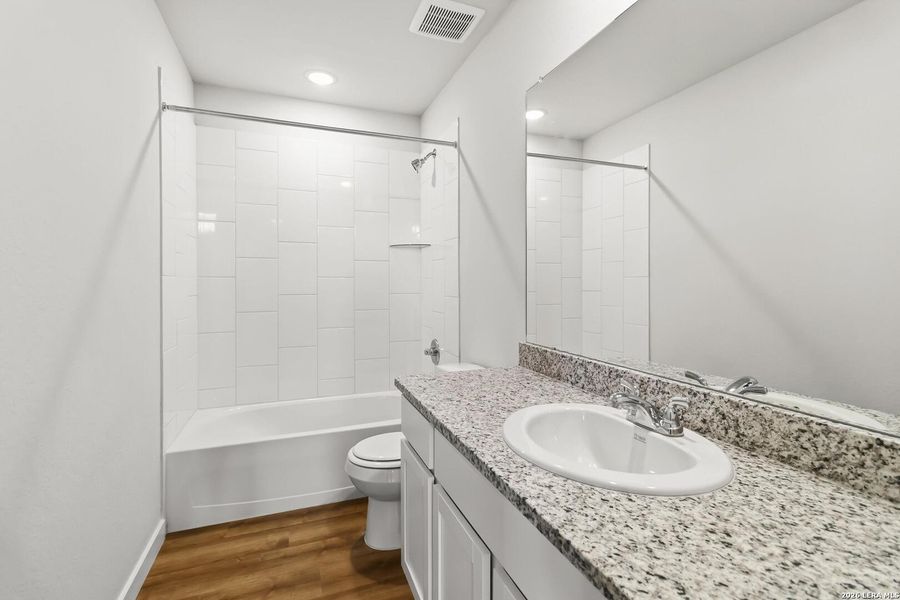 Furnished interior view inside a new home in Katzer Ranch, Converse (Image 10).
