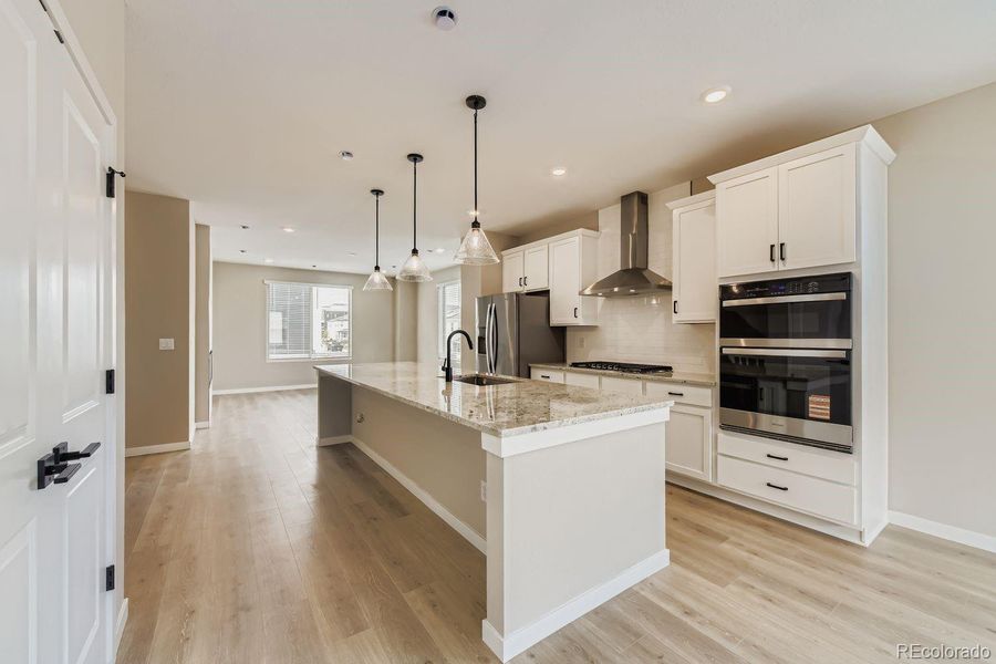 Furnished interior view inside a new home in , Littleton (Image 10).