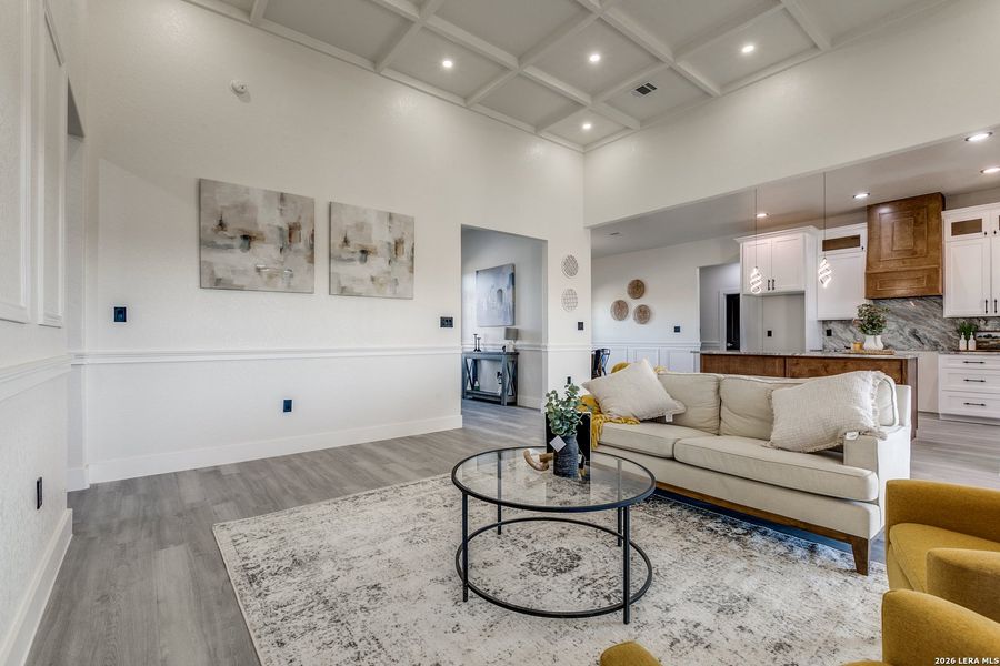 Furnished interior view inside a new home in , Atascosa (Image 16).