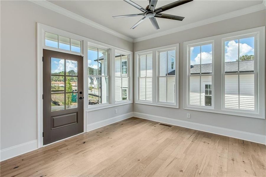 Spacious, unfurnished interior of a new home in , Dacula (Image 37).