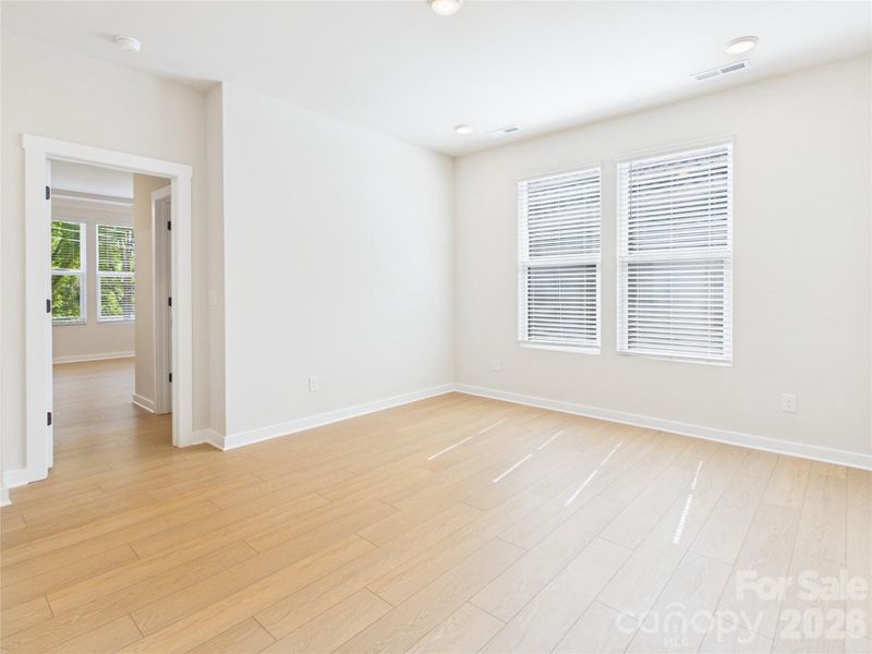 Loft separating Primary from secondary bedrooms upstairs
