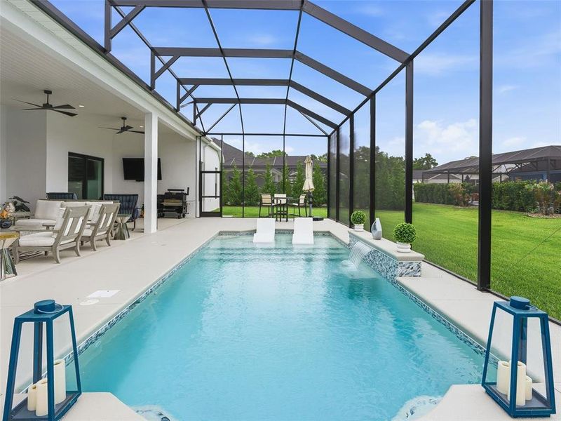 Exterior details and patio area of a home in , The Villages (Image 42). Exterior details and patio area of a home in , The Villages (Image 42).