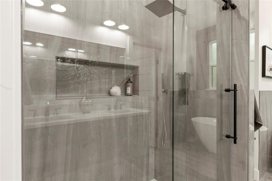 Furnished interior view inside a new home in , Enchanted Oaks (Image 21).