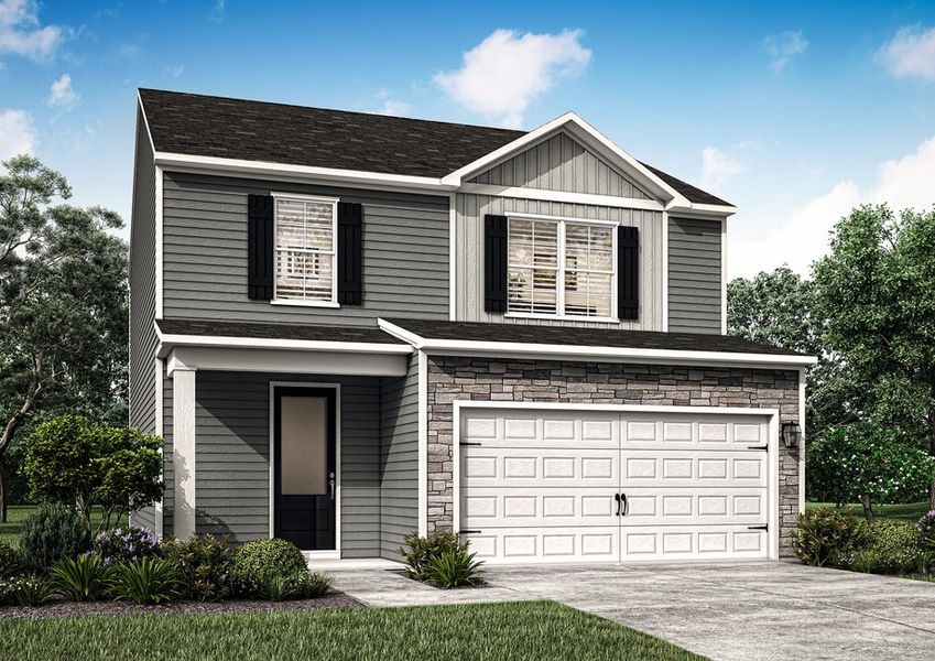 Rendering of the Avery in daytime