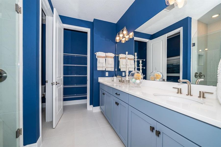 Furnished interior view inside a new home in Serenade at Ovation, Winter Garden (Image 6).
