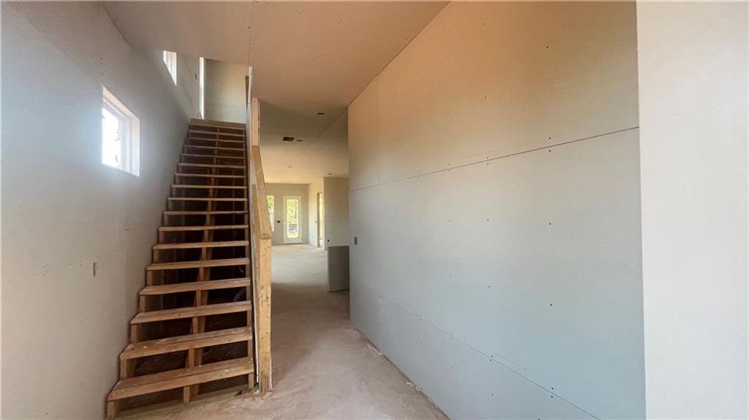 In-progress construction of a new home in , Canton, GA (Image 32).
