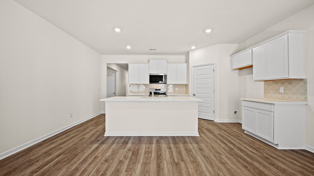 Representative furnished interior of a home built from the Cali by D.R. Horton in Poplar Preserve, Newnan (Image 6).