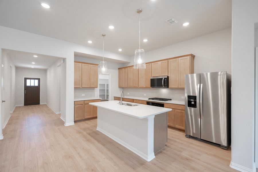 Furnished interior view inside a new home in Chalk Hill, Celina (Image 7).