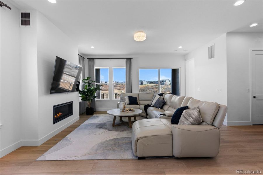 Furnished interior view inside a new home in , Castle Pines (Image 37). Furnished interior view inside a new home in , Castle Pines (Image 37).
