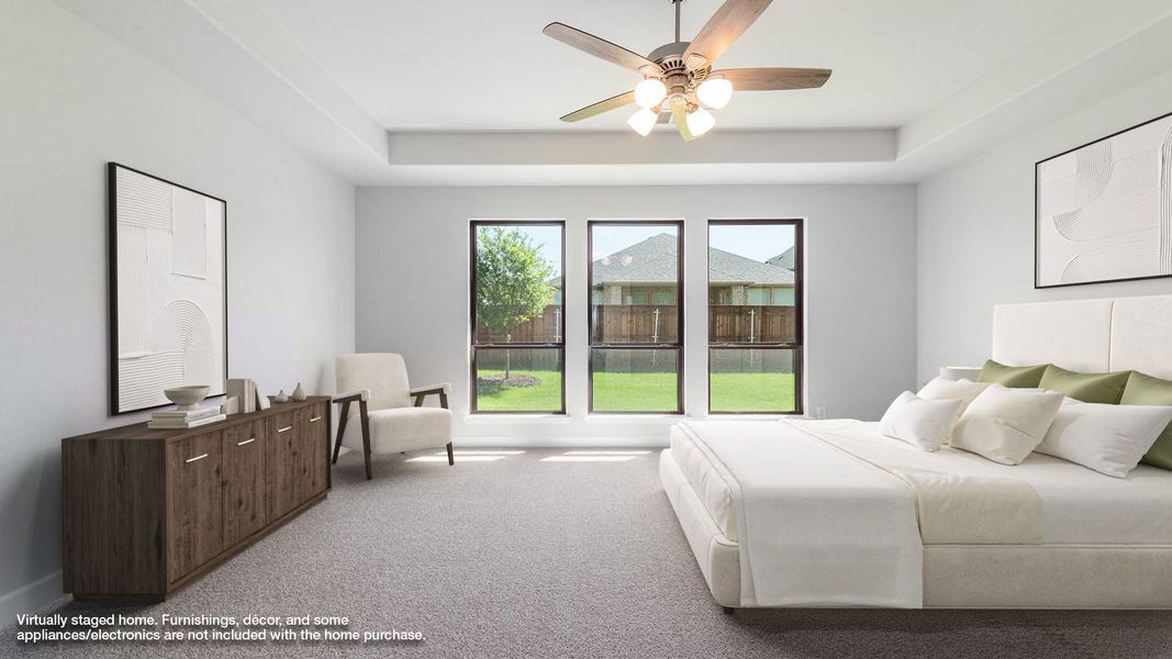 Representative furnished interior of a home built from the 2593W by Perry Homes in Bridgeland, Cypress (Image 5). Representative furnished interior of a home built from the 2593W by Perry Homes in Bridgeland, Cypress (Image 5).