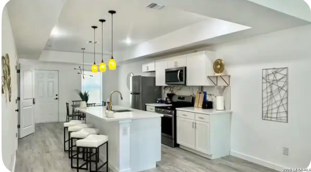 Furnished interior view inside a new home in , San Antonio (Image 10). Furnished interior view inside a new home in , San Antonio (Image 10).