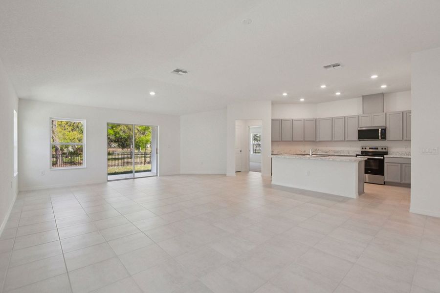 Spacious, unfurnished interior of a new home in The Preserve at Legends Pointe II, Hudson (Image 6).