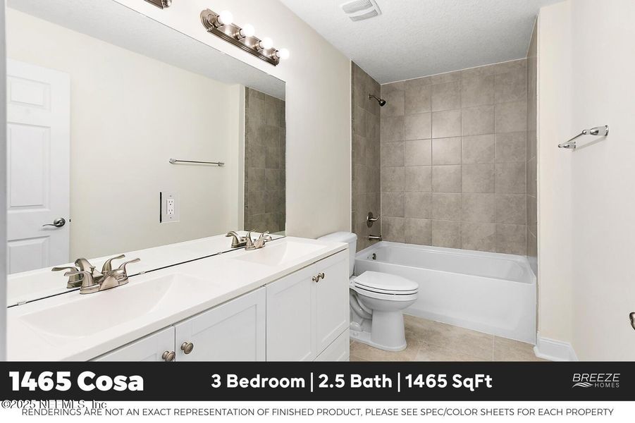 Furnished interior view inside a new home in , St. Augustine (Image 6).