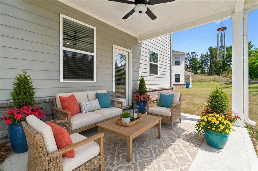 Exterior details and patio area of a home in , Lawrenceville (Image 35).