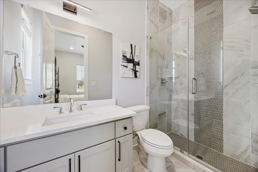 Full Bathroom connected to guest bedroom