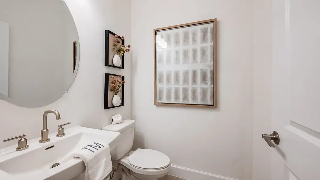 Representative furnished interior of a home built from the Bainbridge by Taylor Morrison in Azure at Solaeris, Port St. Lucie (Image 27).