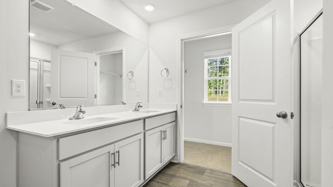 Furnished interior view inside a new home in Mount Hope Estates, Winston-Salem (Image 7). Furnished interior view inside a new home in Mount Hope Estates, Winston-Salem (Image 7).