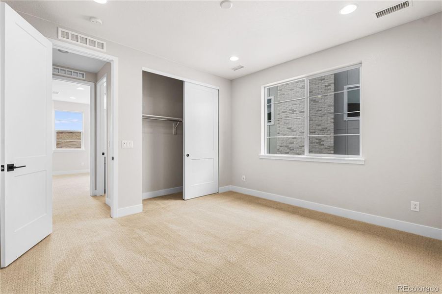 Spacious, unfurnished interior of a new home in Luxe at The Canyons, Castle Pines (Image 44).