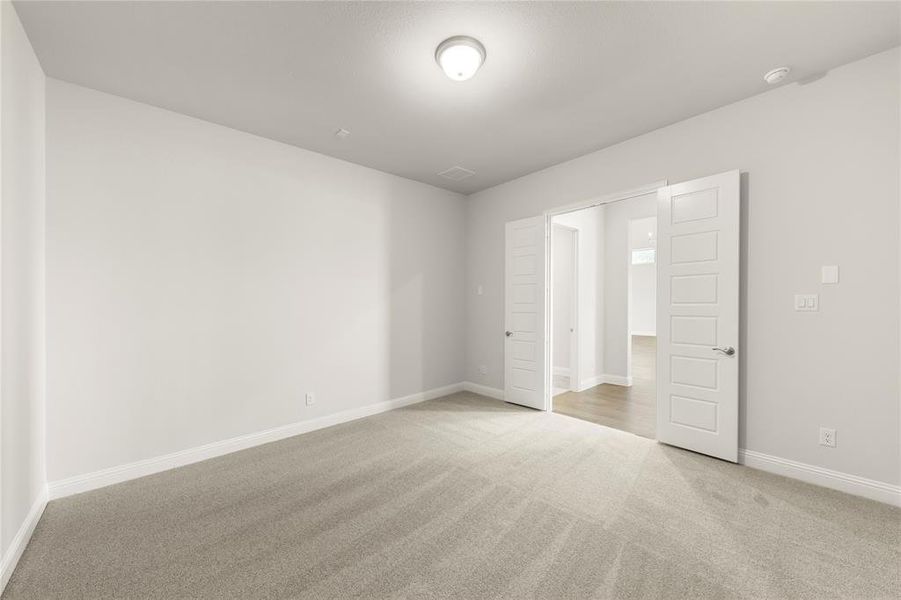 Spacious, unfurnished interior of a new home in Painted Tree Showcase, McKinney (Image 16).