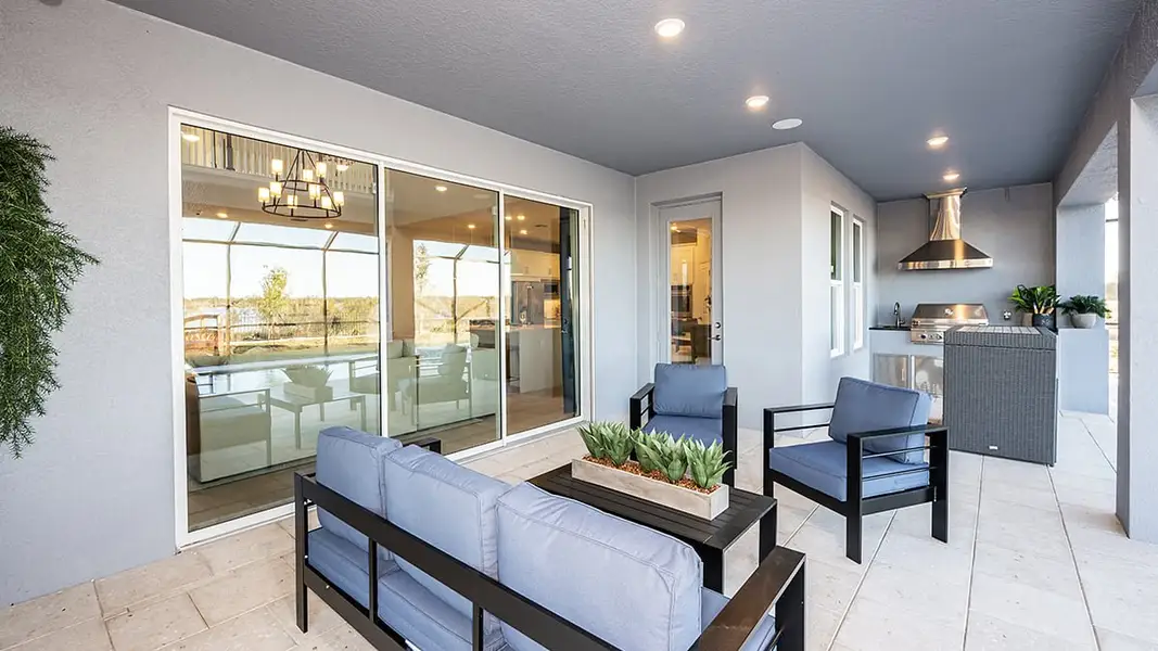 Representative exterior details of a home built from the Bimini by Taylor Morrison in Lochside, Mount Dora (Image 4).